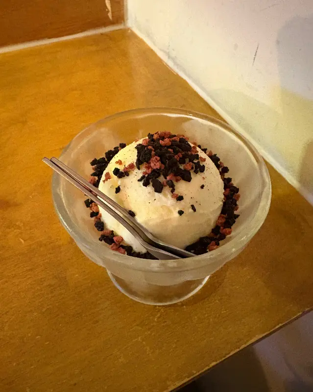 단초의 후식 아이스크림