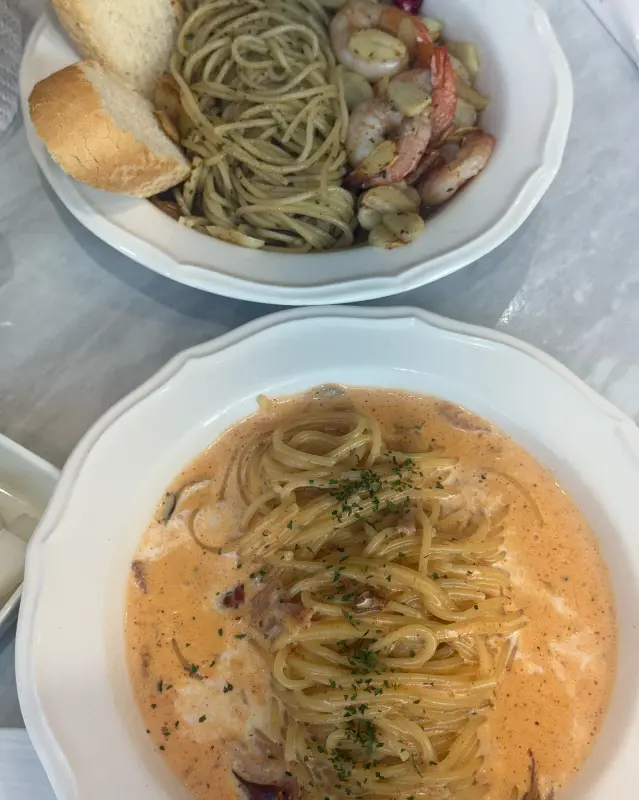 미태리 감바스 파스타