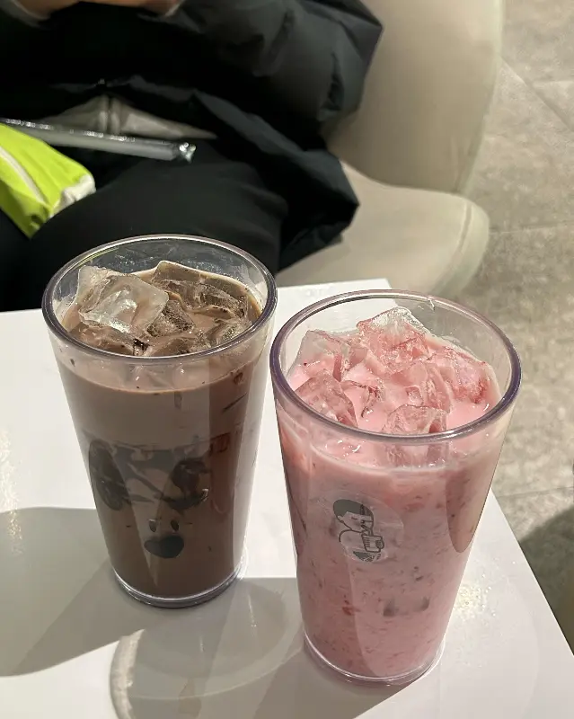 돌체라떼의 아름다운 비주얼