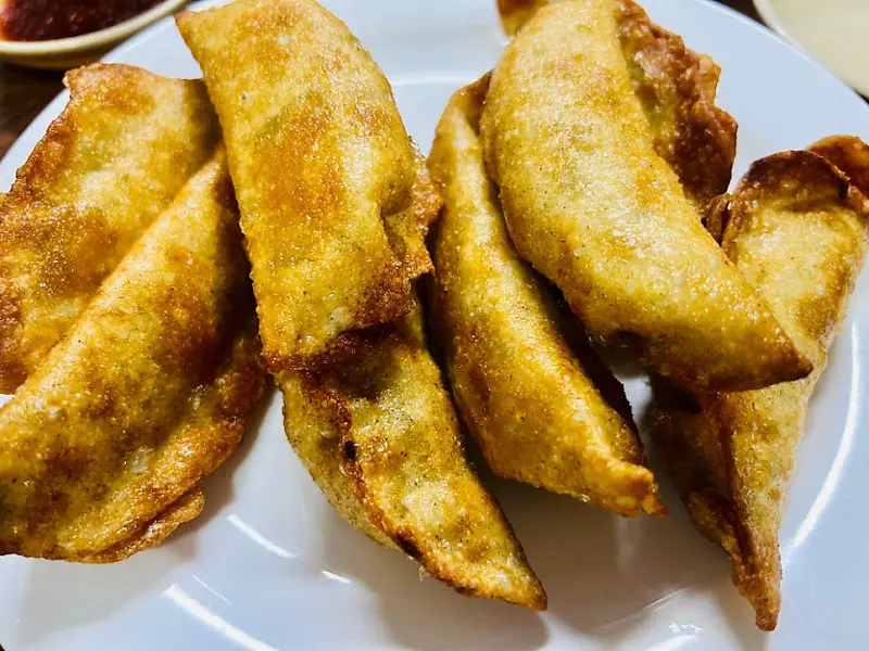 군만두 클로즈업