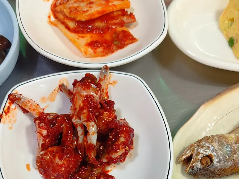 예향식당 양념게장 클로즈업