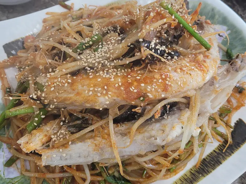 푸짐한 통아귀찜