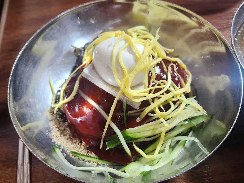 만허유 비빔냉면