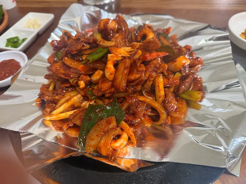 오삼불고기 비주얼