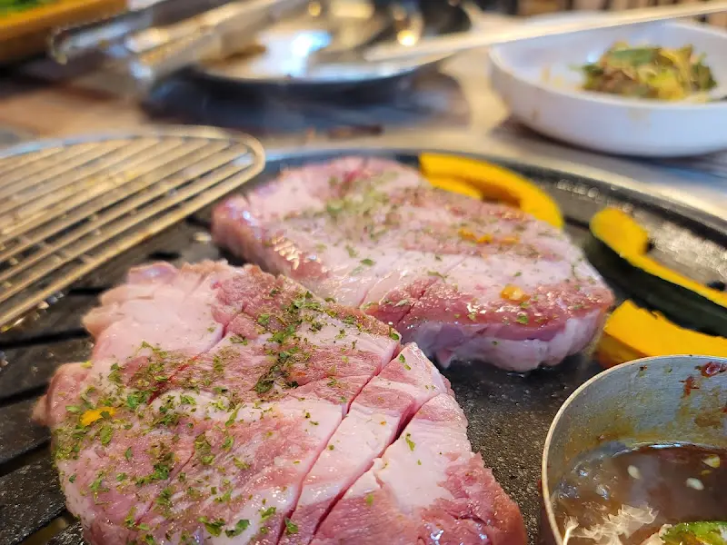 이베리코 목살 구이