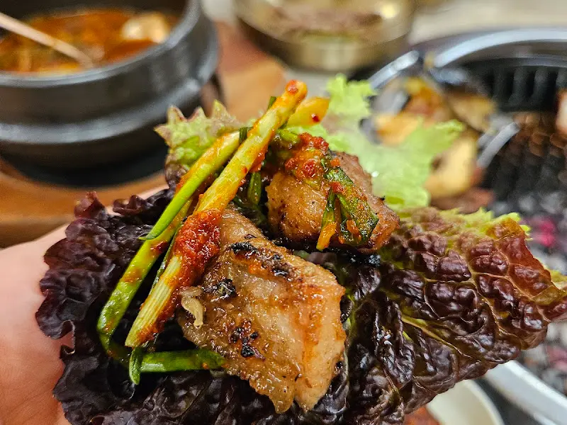 옛날갈비와 곁들임