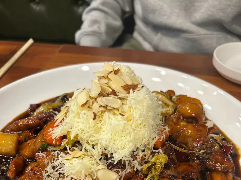 치즈 토핑 찜닭