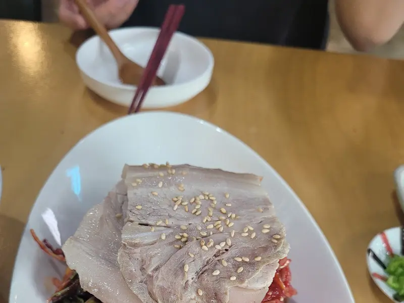 고기국수 비주얼