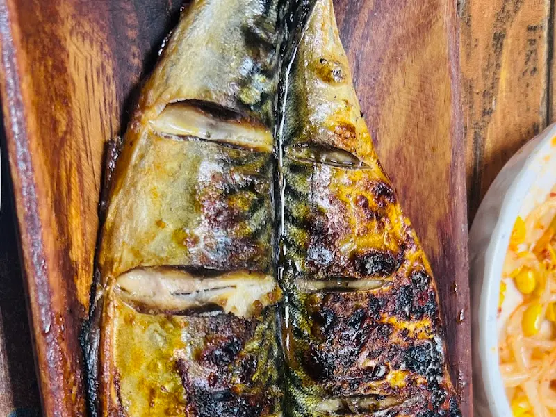 잘 구워진 고등어 구이