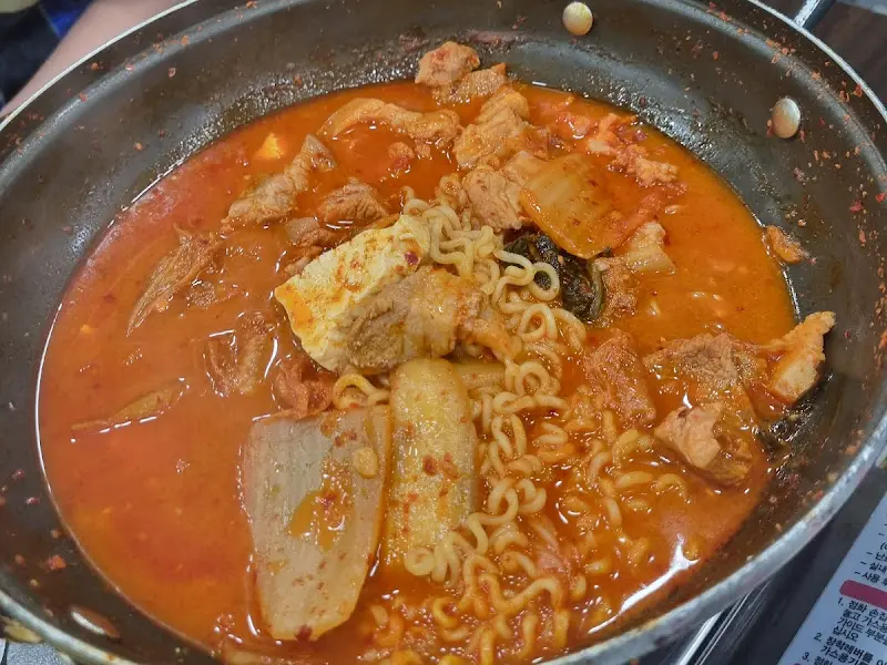 김치찌개 라면사리