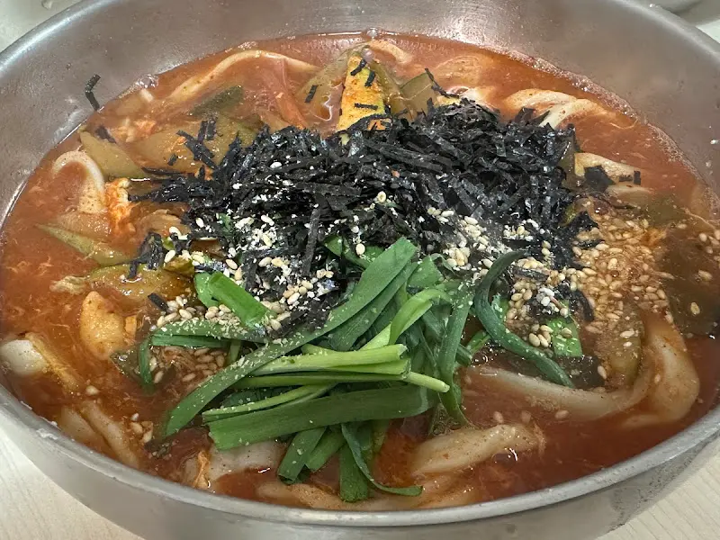 장칼국수의 모습