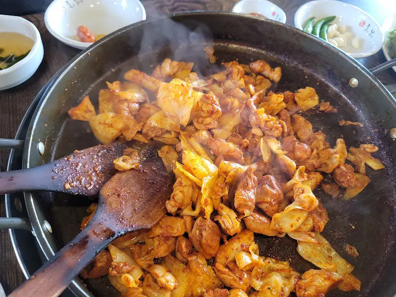 춘천닭갈비 비주얼