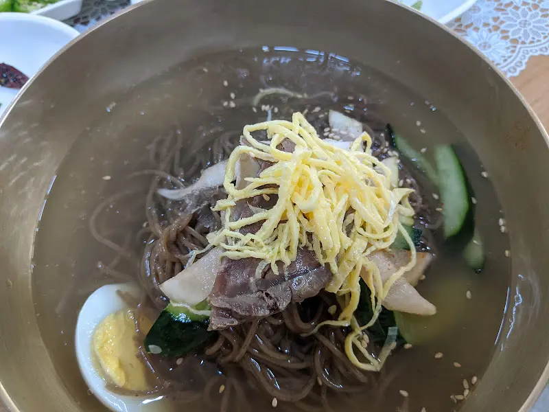 산호냉면 물냉면