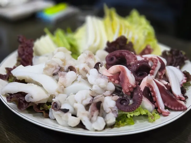 삭힌 홍어의 자태