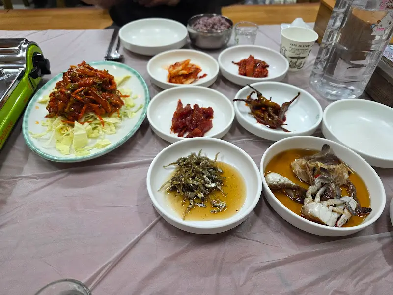 후포식당 밑반찬