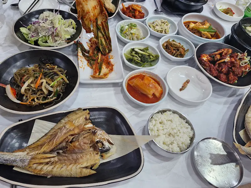 삼호횟집 한상차림