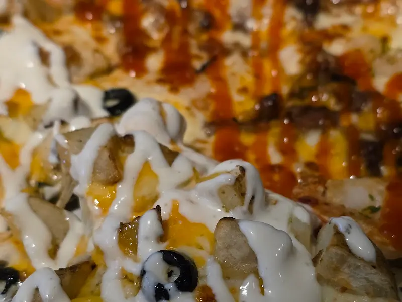 하프앤하프 피자 비주얼