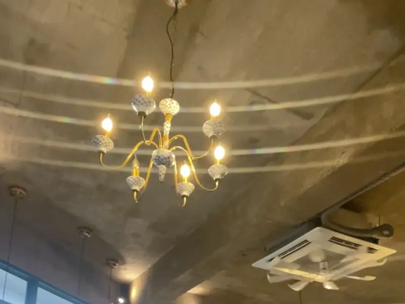 앤티크한 샹들리에