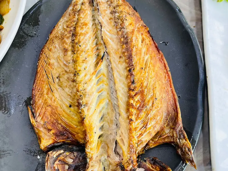 숯불 간고등어 구이