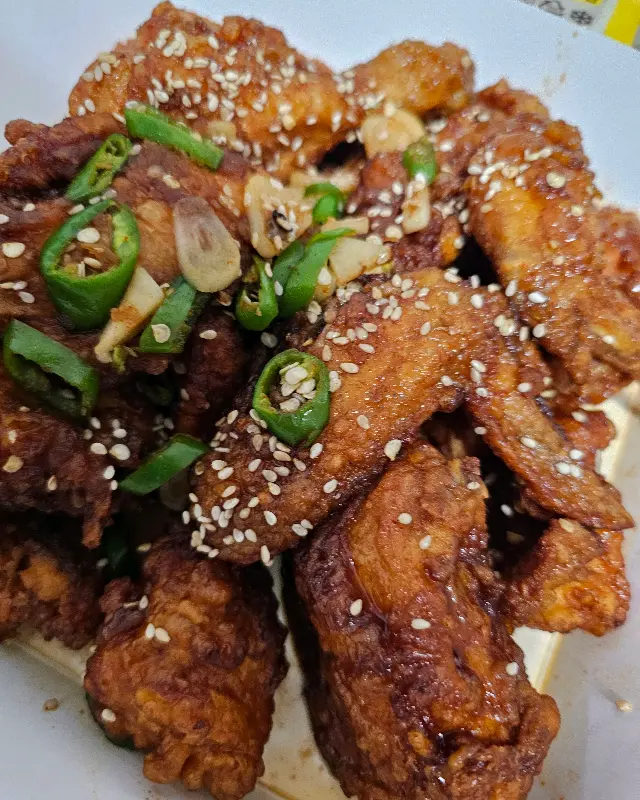 매콤달콤한 핫후닭