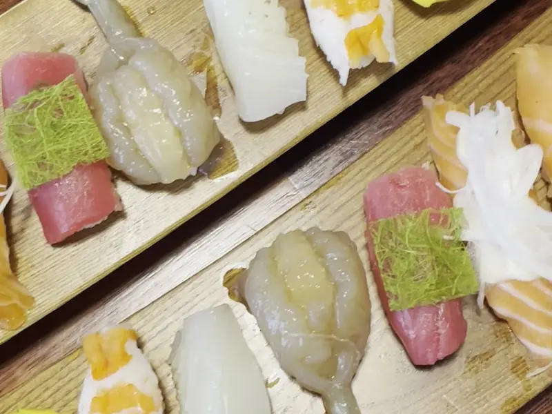 신선함이 느껴지는 초밥