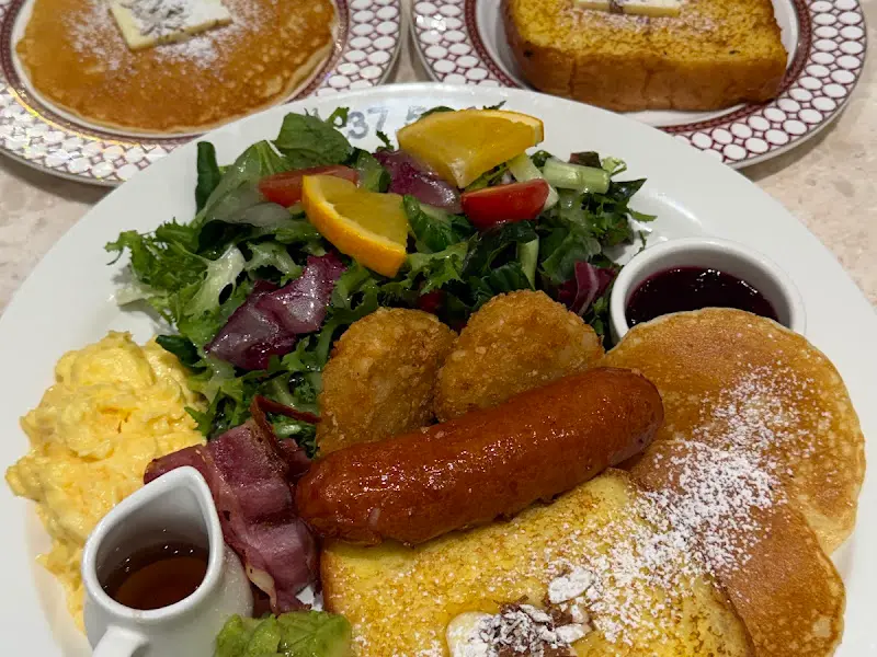 아메리칸 브런치 세트의 완벽한 구성