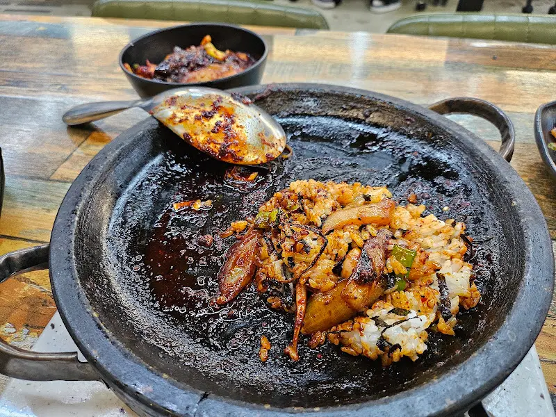 오징어볶음 볶음밥