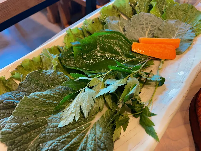 싱싱한 쌈 채소