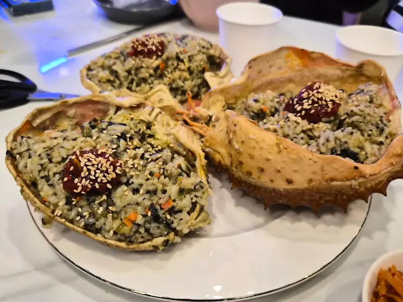 집게집 대게 딱지 볶음밥