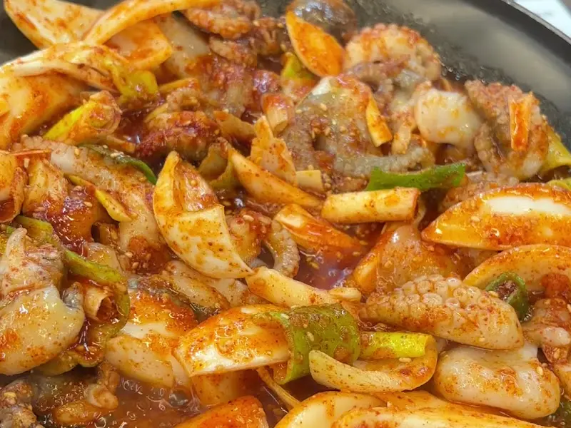 매콤한 쭈꾸미 볶음