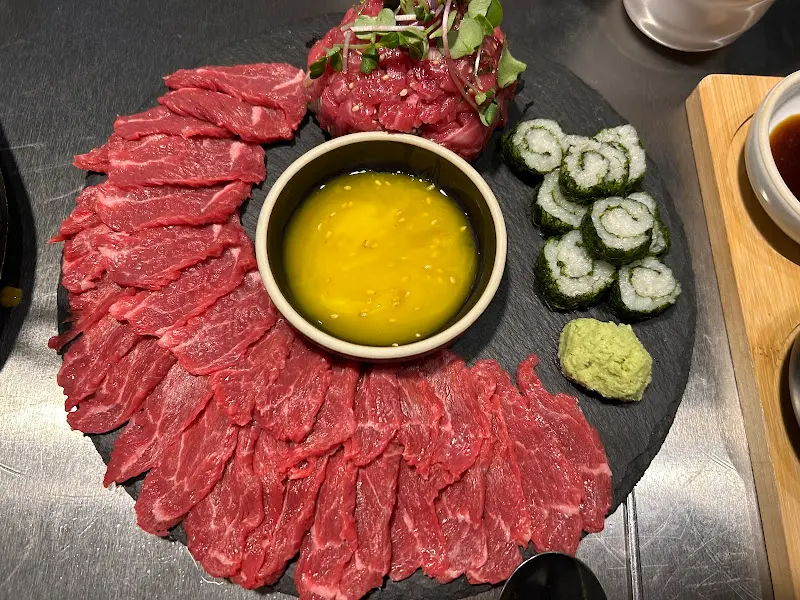 아롱사태 한 상 차림