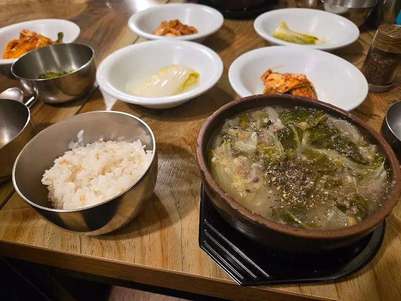 상주식당 추어탕 한상차림