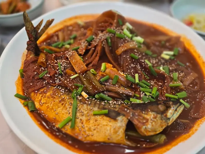 매콤한 닭볶음탕의 비주얼