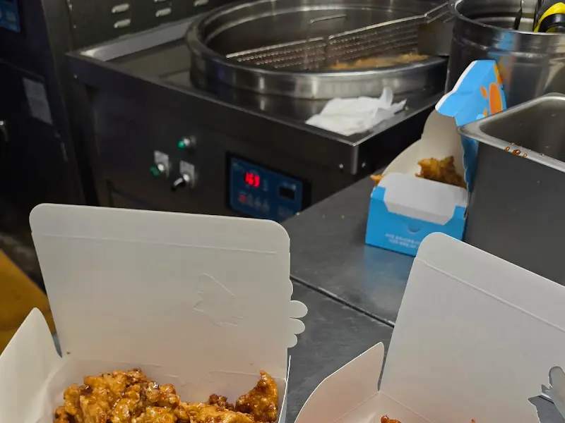 닭강정 포장 준비