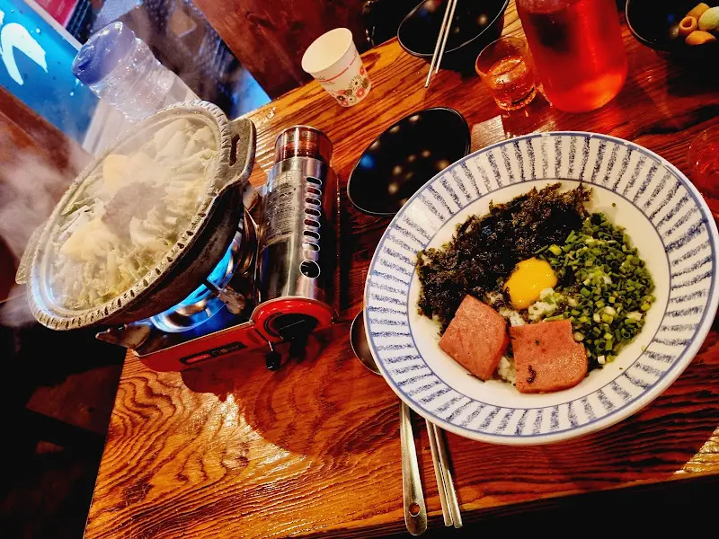 밀푀유나베와 곁들임 메뉴