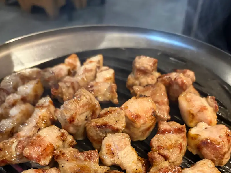 고반식당 계양구청점의 잘 구워진 고기