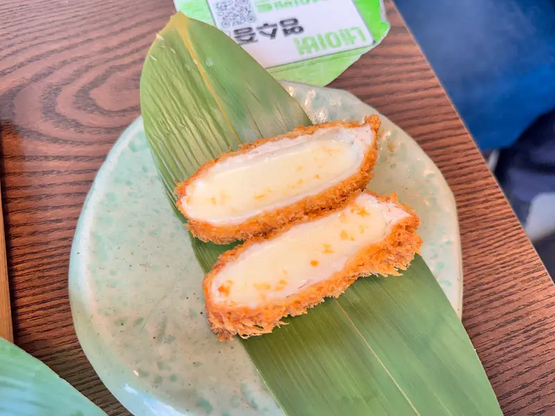 치즈가 듬뿍 들어간 치즈카츠