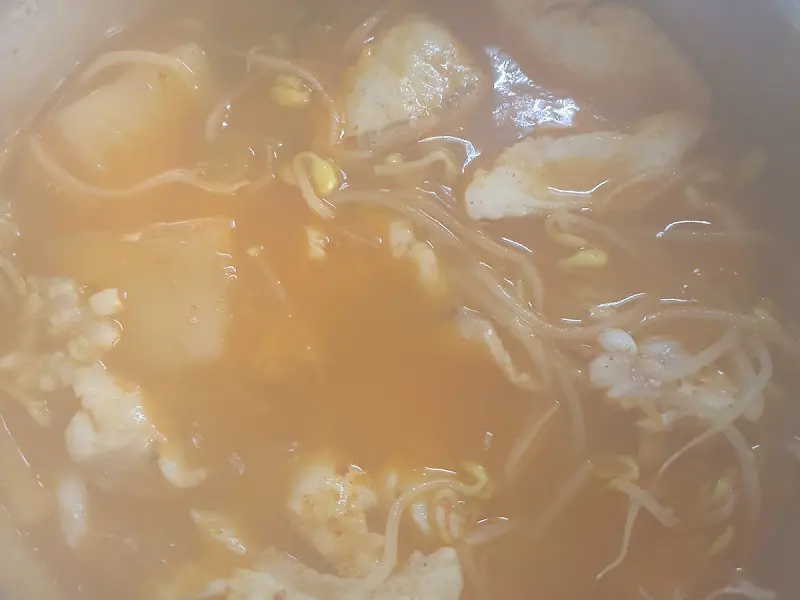 매운탕 클로즈업