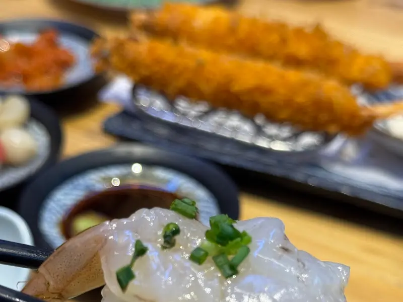 겉바속촉, 따끈따끈한 새우튀김