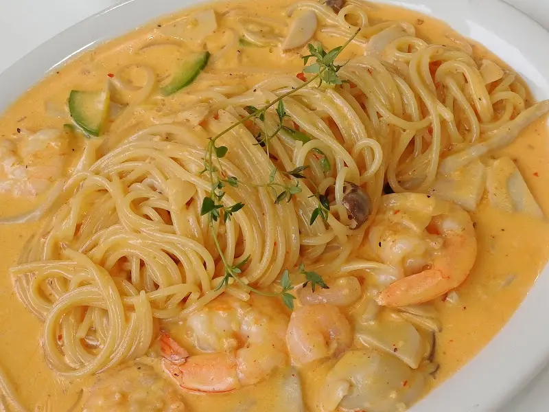 크레마 감베리 파스타