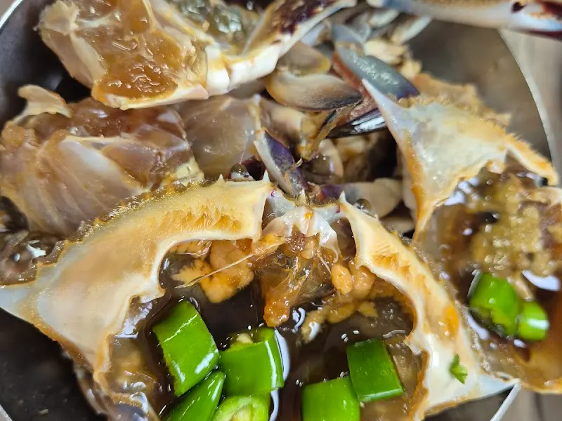 간장게장 근접샷