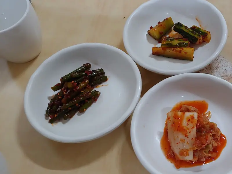 박가네 찜갈비 밑반찬