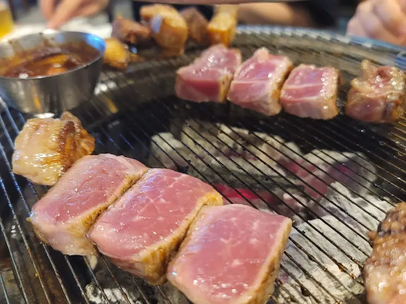 고기 연기를 빨아들이는 환풍구