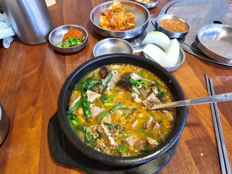 황해식당 메뉴