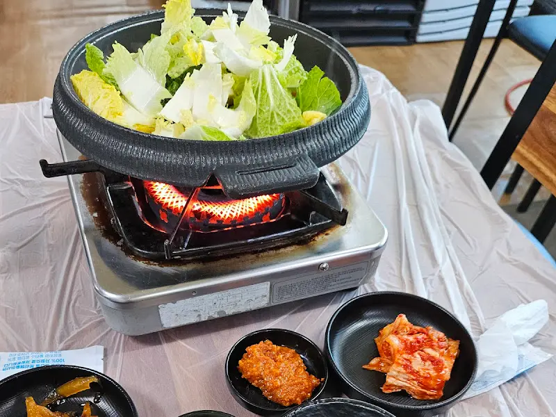 도암식당 메뉴판