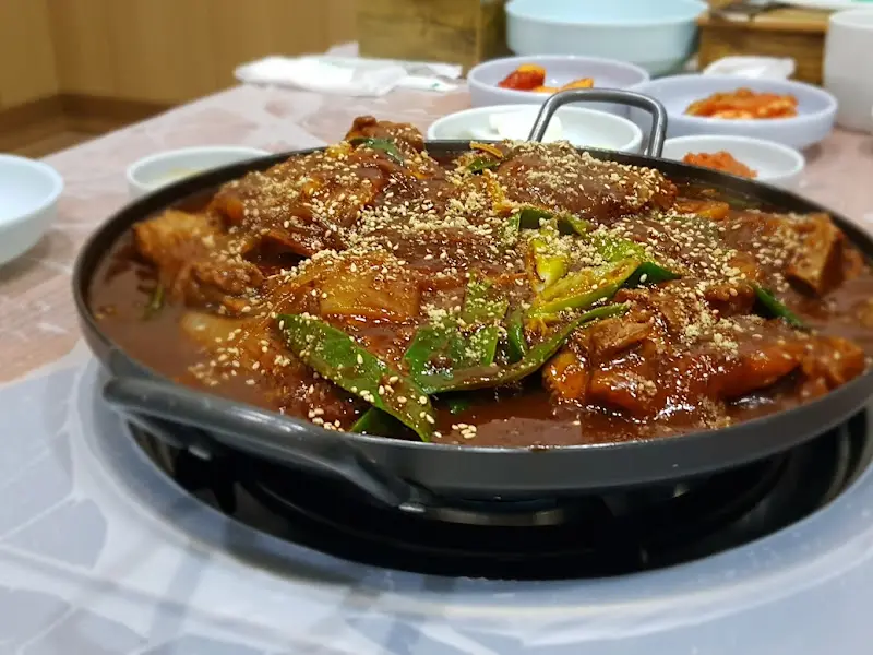 초원식당 등뼈찜