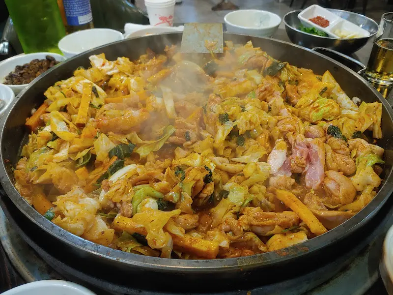 풍년닭갈비 전체 비주얼