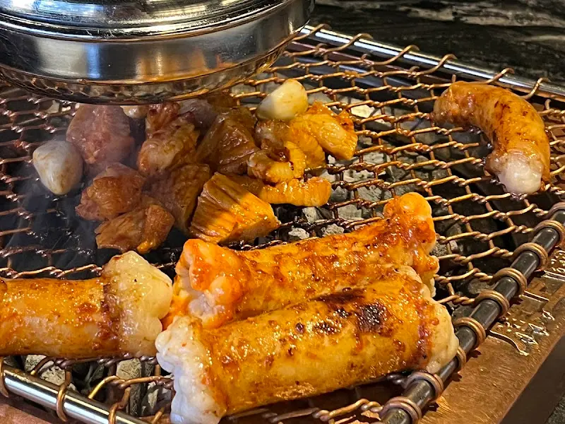 구워지는 양대창