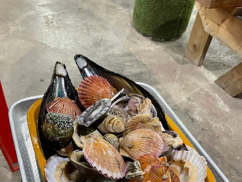 신선한 해산물 모듬