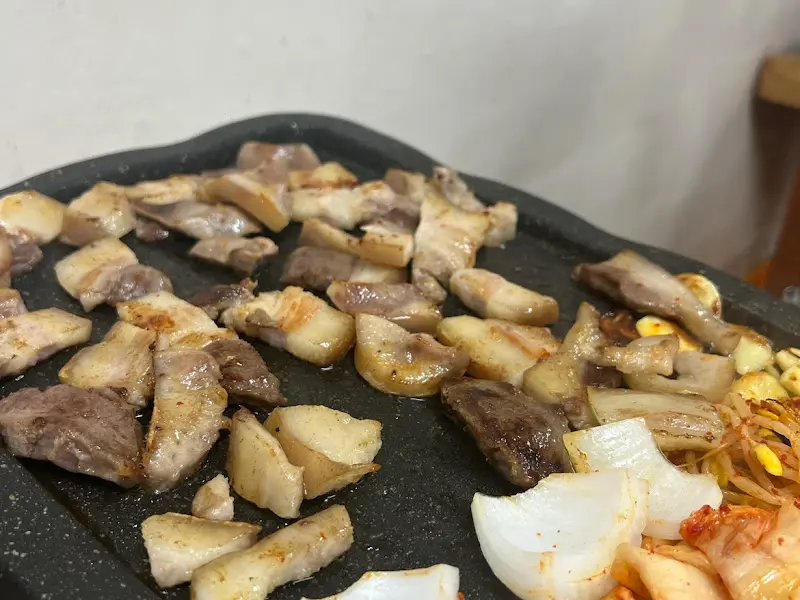 구워지는 머리고기